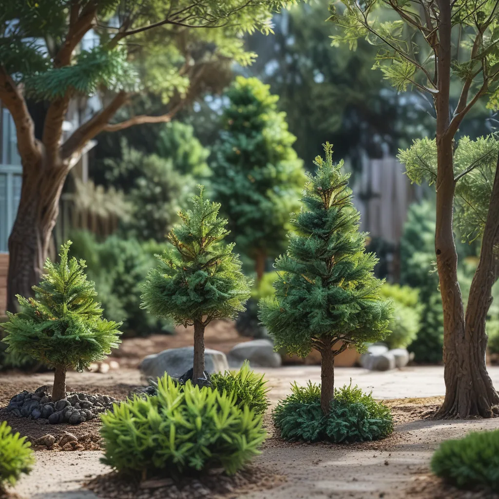 Dwarf and Miniature Trees for Small Yards