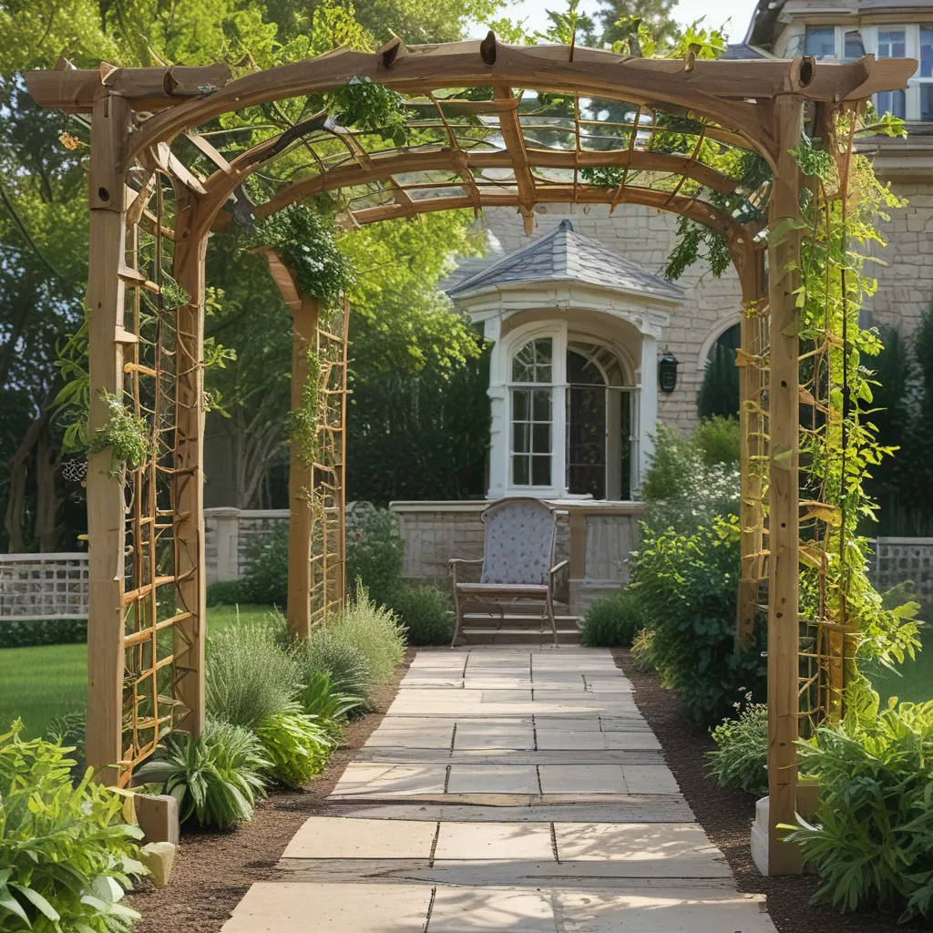 How to Use Trellises, Arbors and Pergolas