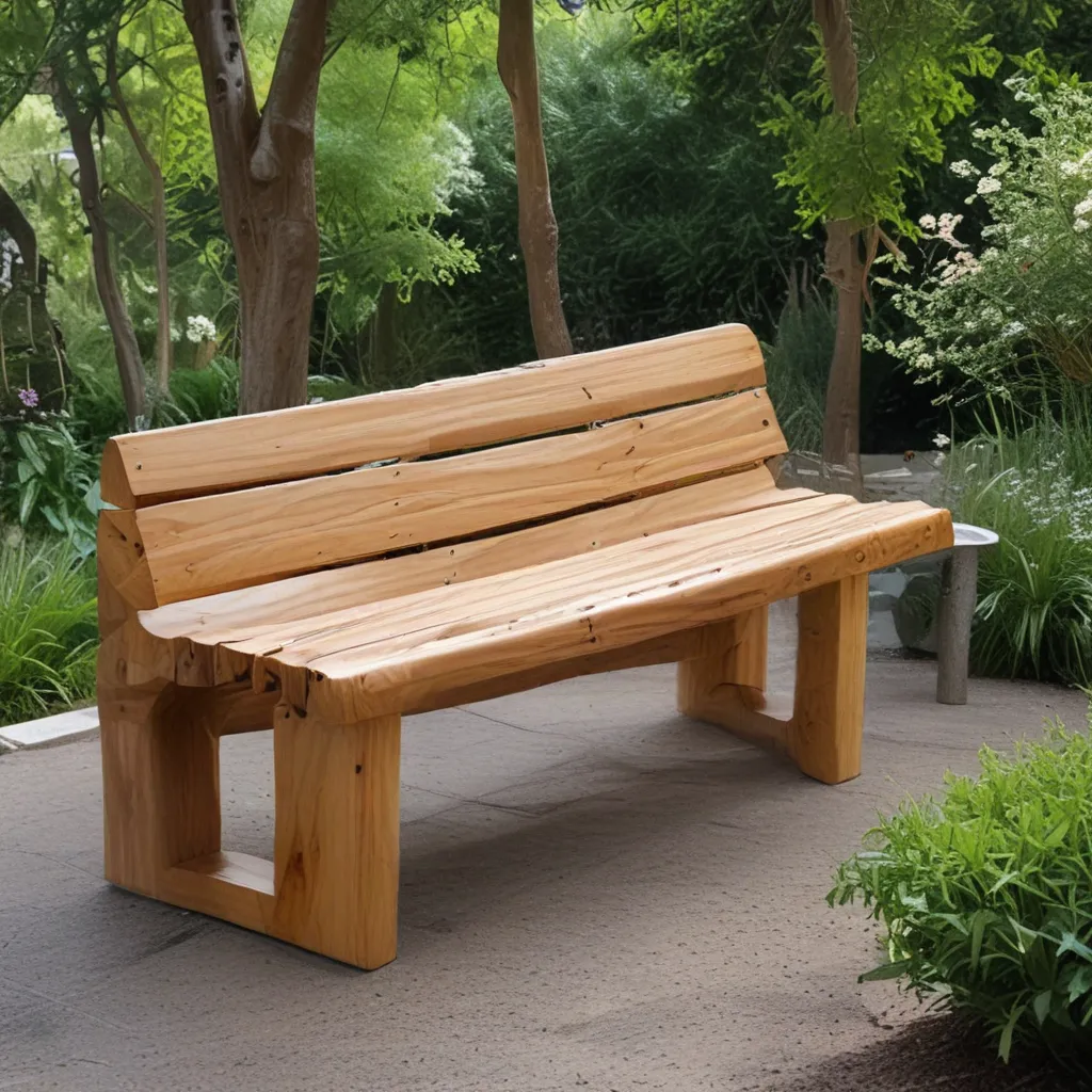 Modern and Creative Garden Benches for Relaxation